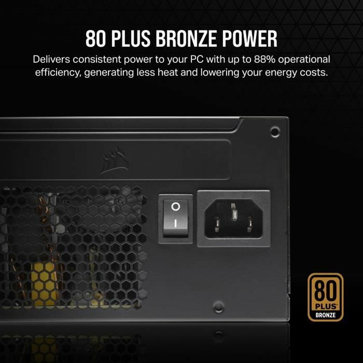 Power source Corsair 550W 80 Plus Bronze