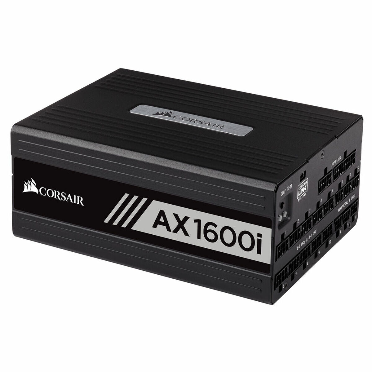 Stromquelle Corsair AX1600i 1600 W Modular 80 PLUS Titanium Schwarz