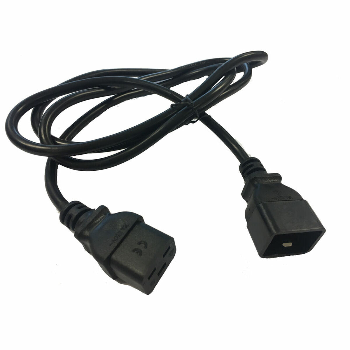 Power Cable C20/C19 Salicru 663BA000002 Black Plug Female Plug