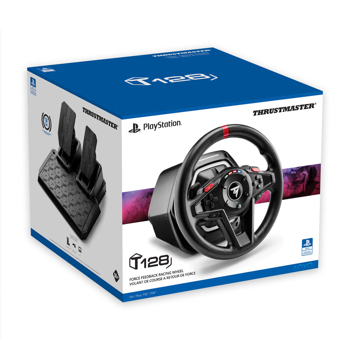 PC steering wheel with pedals Thrustmaster T128 (PS4/PS5)