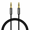 Audio cable (3.5 mm) Akashi ALTJ 35 B 1 m Black