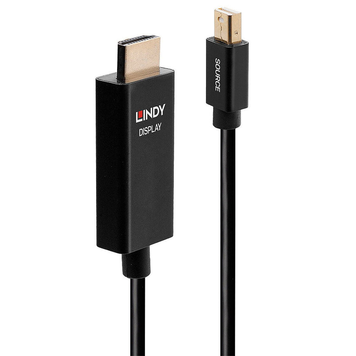 Mini DisplayPort-zu-HDMI-Adapter LINDY 40920 Schwarz 50 cm