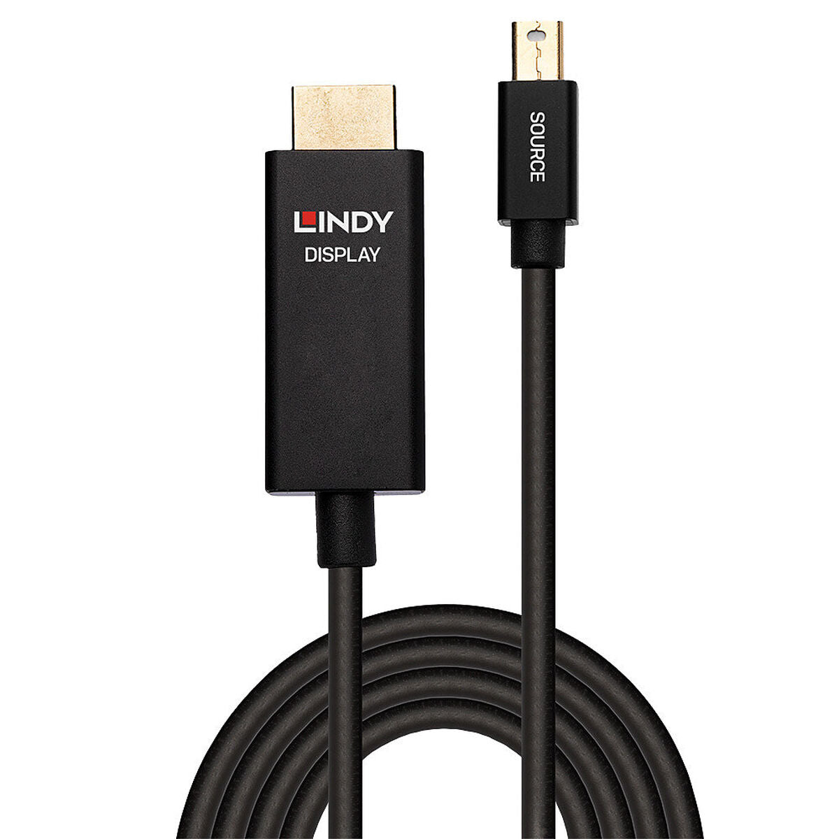 Mini DisplayPort-zu-HDMI-Adapter LINDY 40920 Schwarz 50 cm