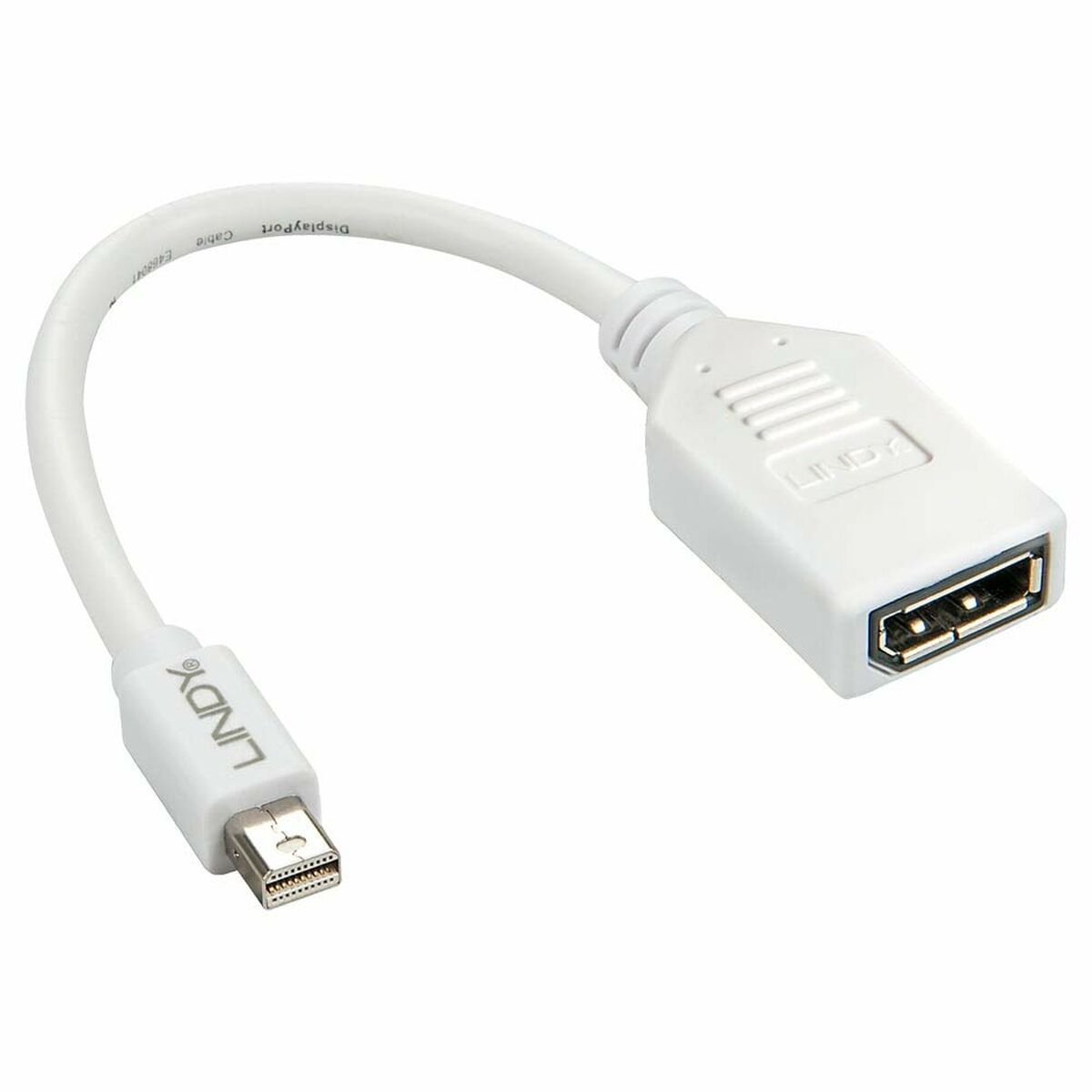 Adapter Mini DisplayPort an DisplayPort LINDY 41021 Weiß