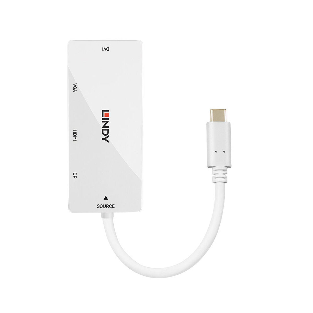 Hub USB LINDY 43279 White (1 piece)