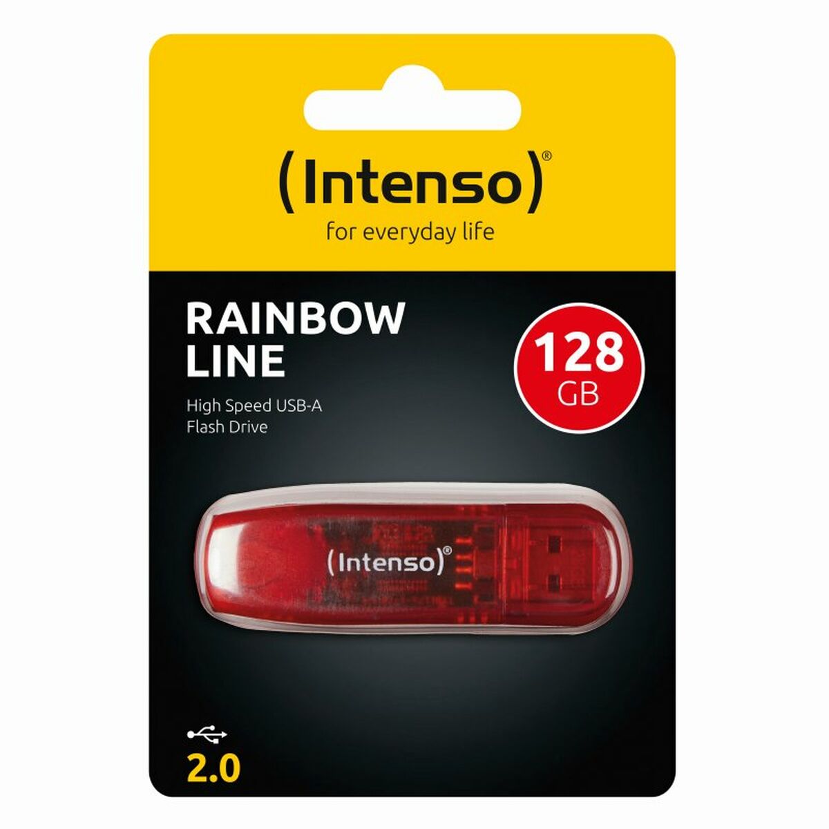 USB pen drive INTENSO Rainbow Line 128 GB