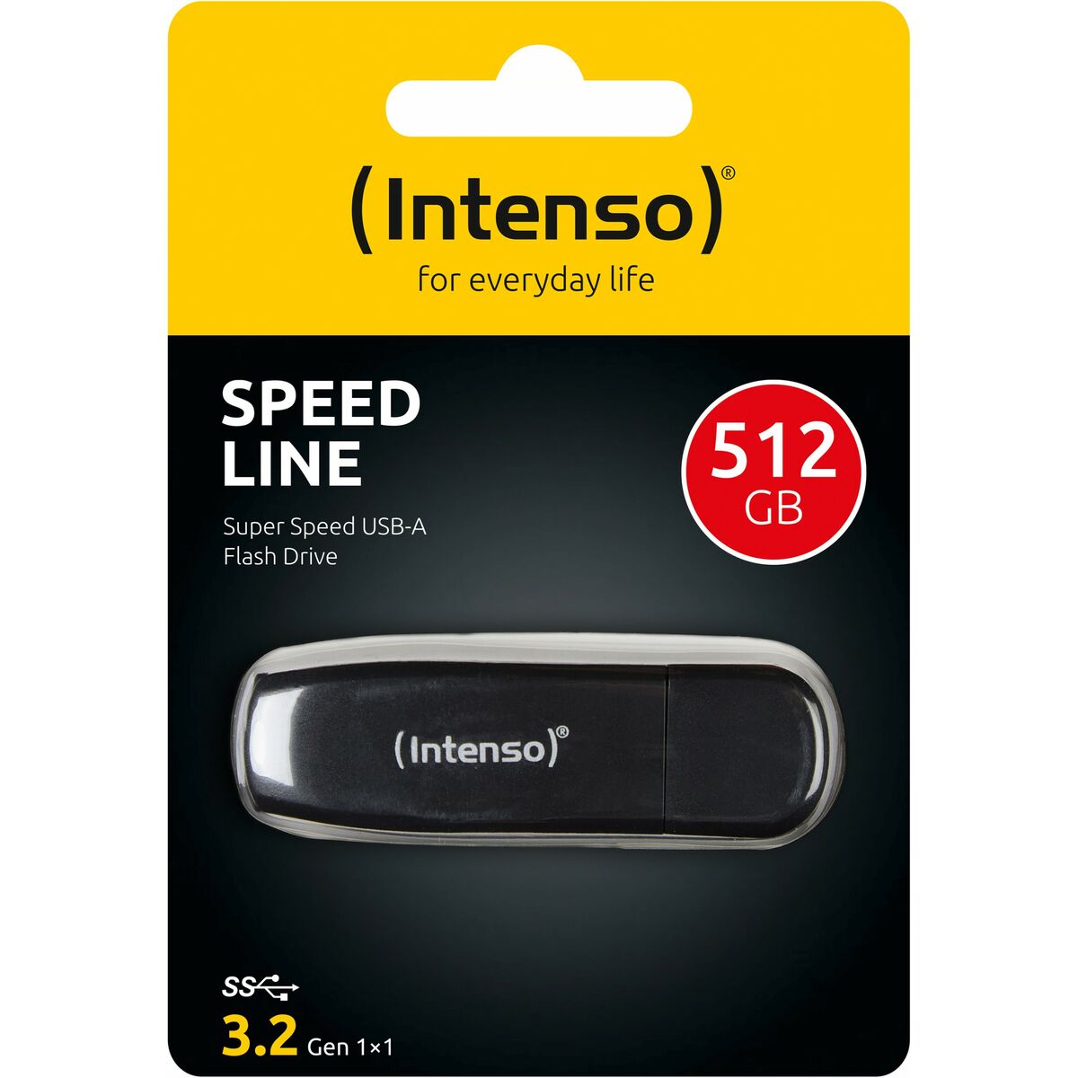 USB Pendrive INTENSO 3533493 Schwarz 512 GB