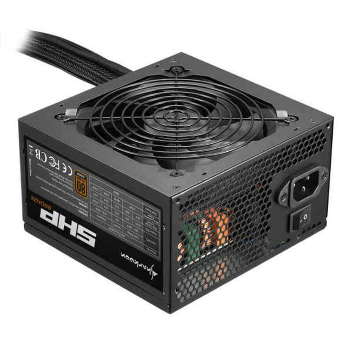 Sharkoon SHP Bronze 600W Power Source