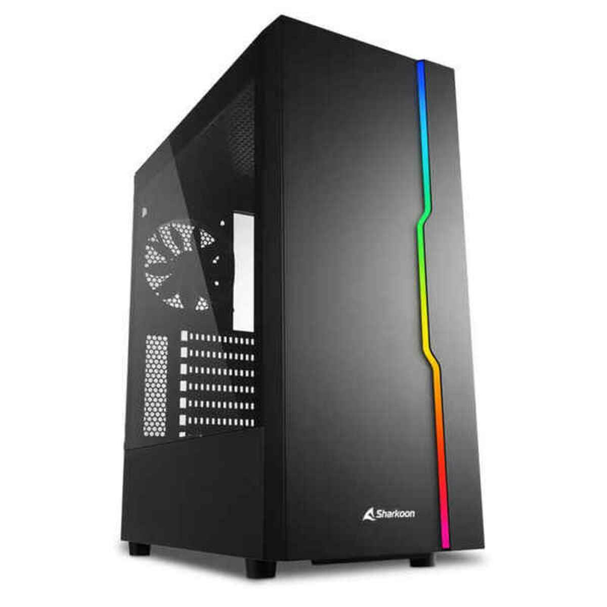 ATX semi-tower computer Sharkoon RGB slider