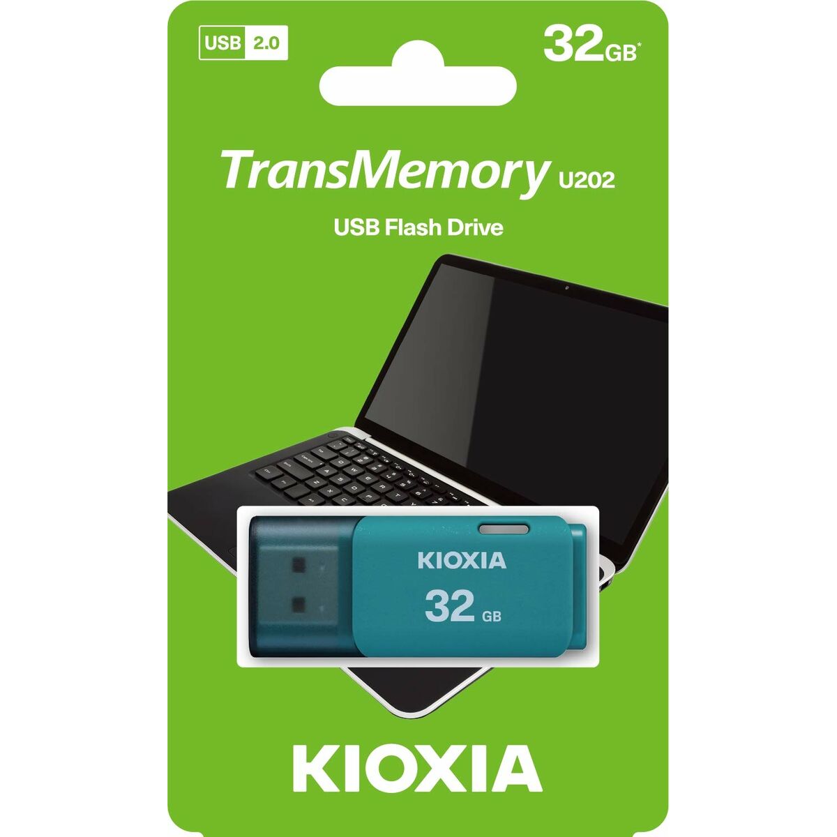 USB Pendrive Kioxia TransMemory U202 Blau 32 GB