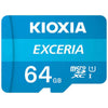 Micro SD memory card with adapter Kioxia Exceria UHS-I class 10 blue