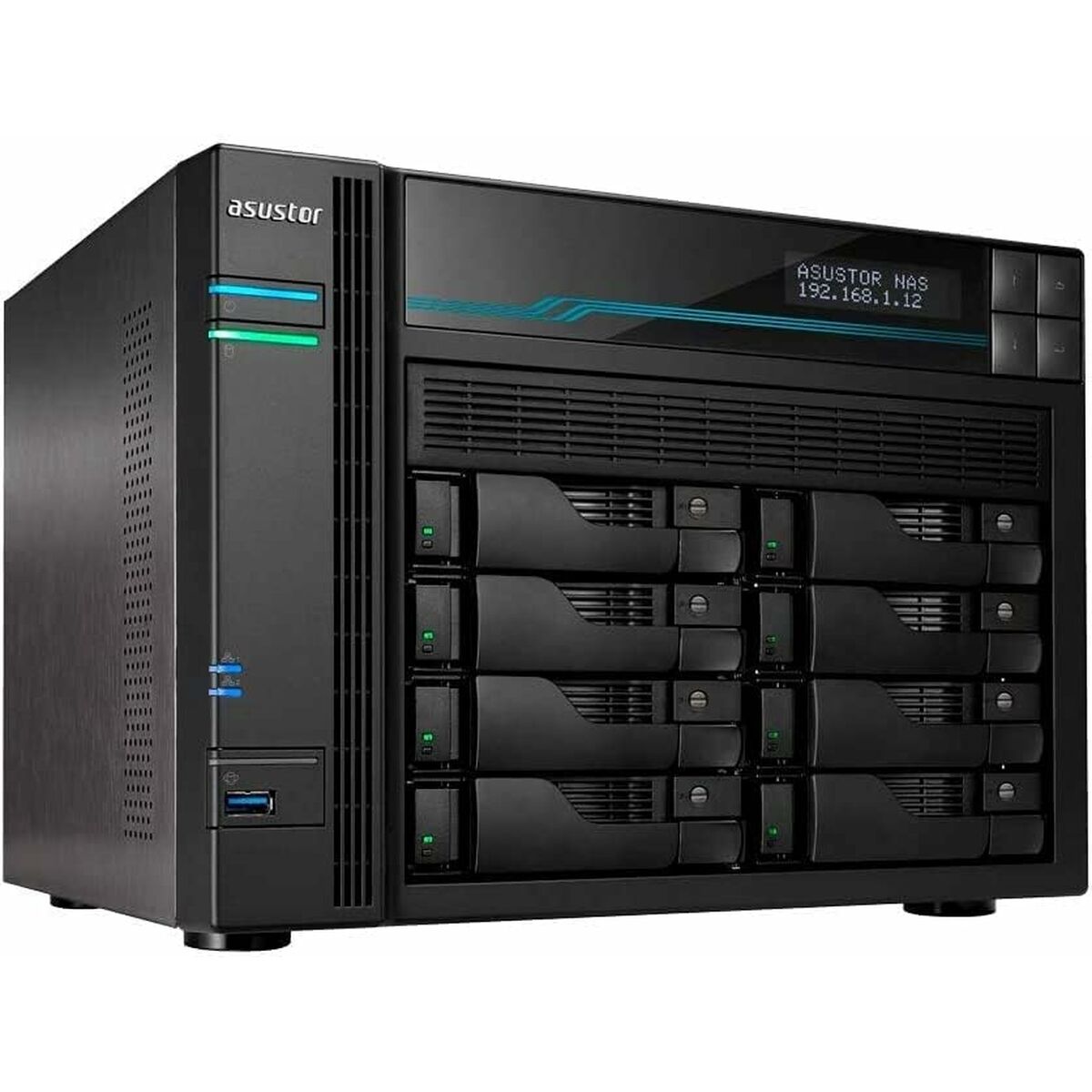 NAS-Netzwerk-Speicher Asustor AS6508T Schwarz Intel Atom C3538