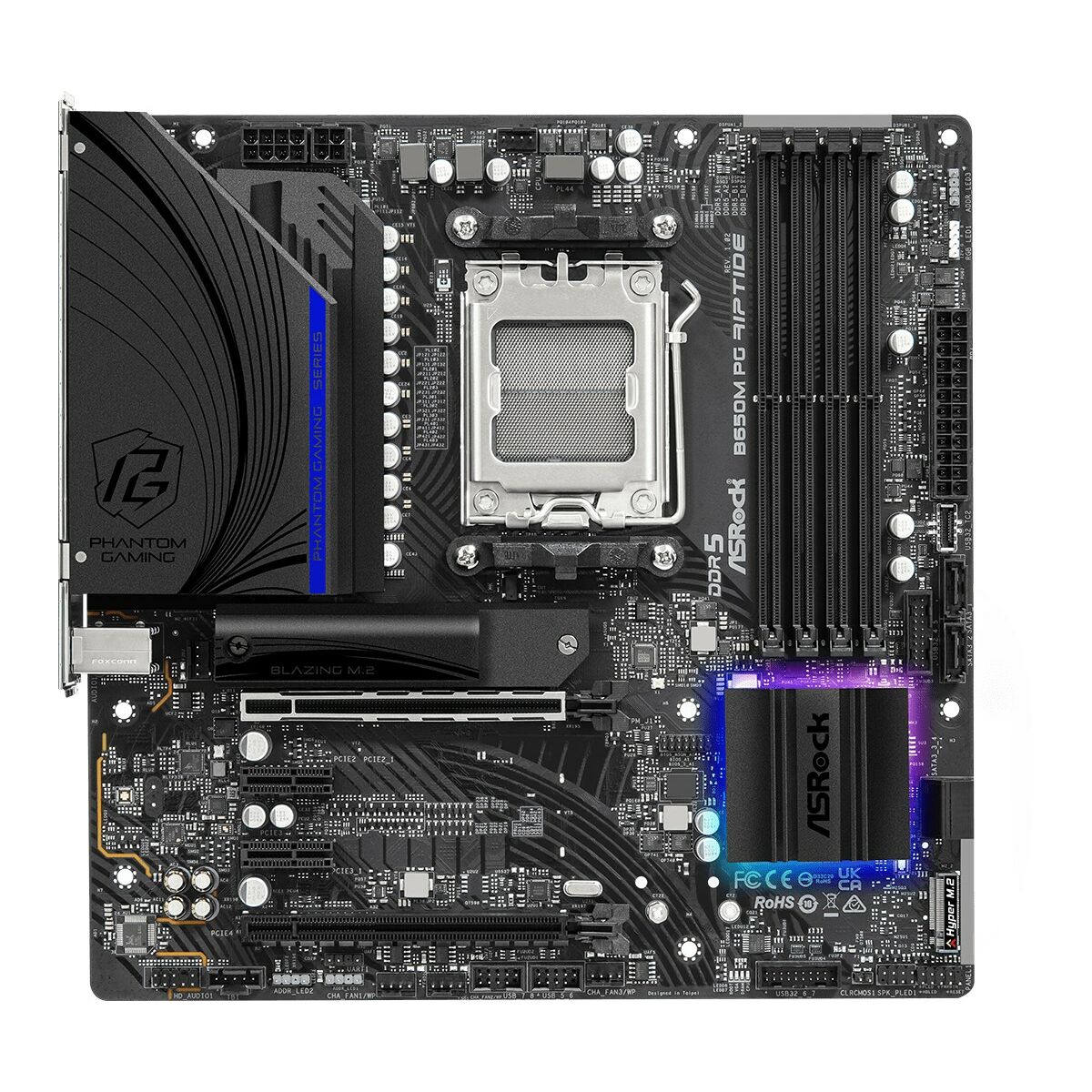 Motherboard ASRock B650M PG Riptide AMD B650 AMD AM5