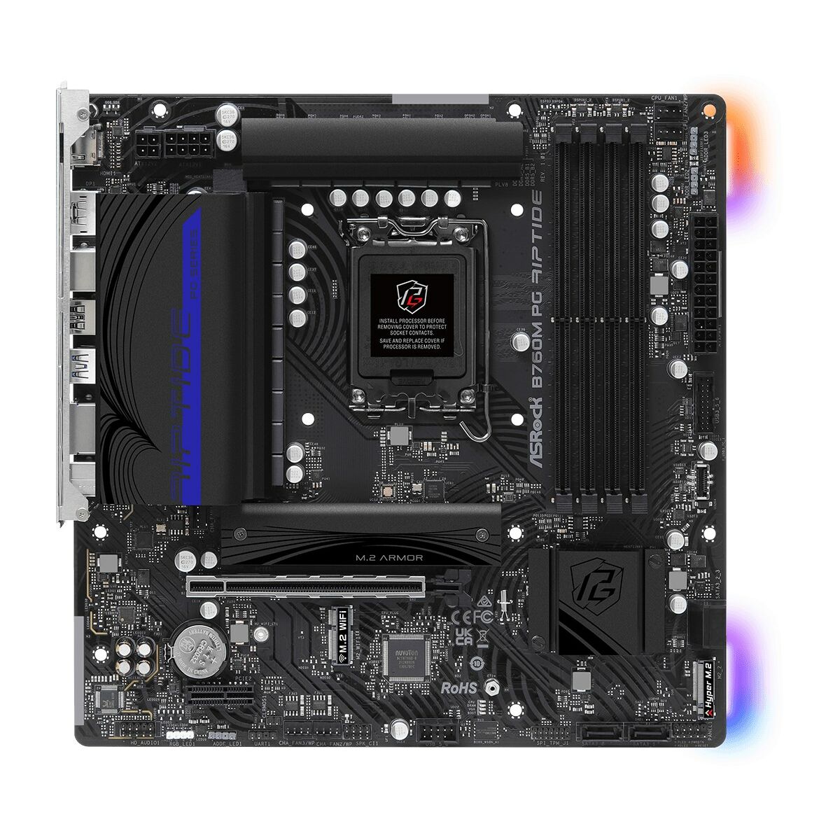 Motherboard ASRock B760M PG Riptide Intel B760 LGA 1700