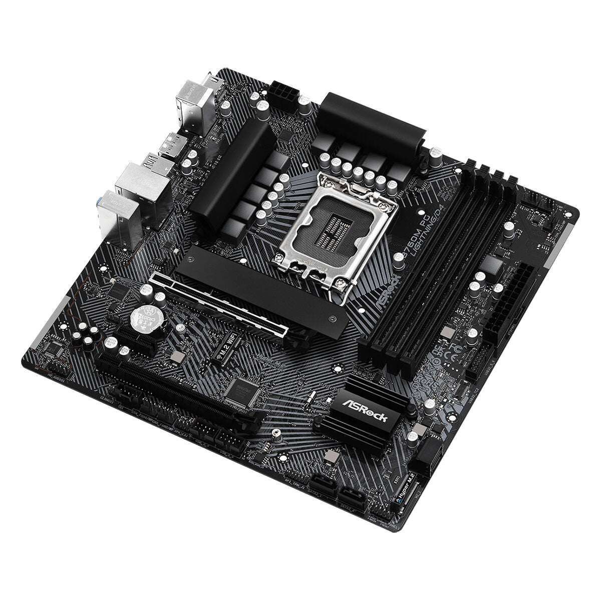 Motherboard ASRock B760M PG Lightning/D4 Intel B760 LGA 1700