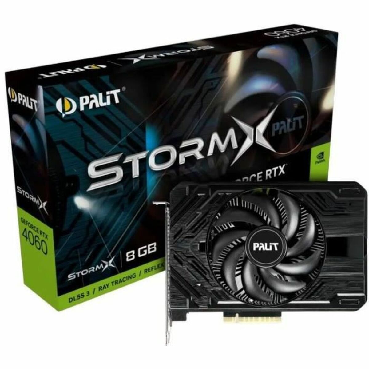 Grafikkarte Palit NE64060019P1-1070F Geforce RTX 4060 8 GB RAM