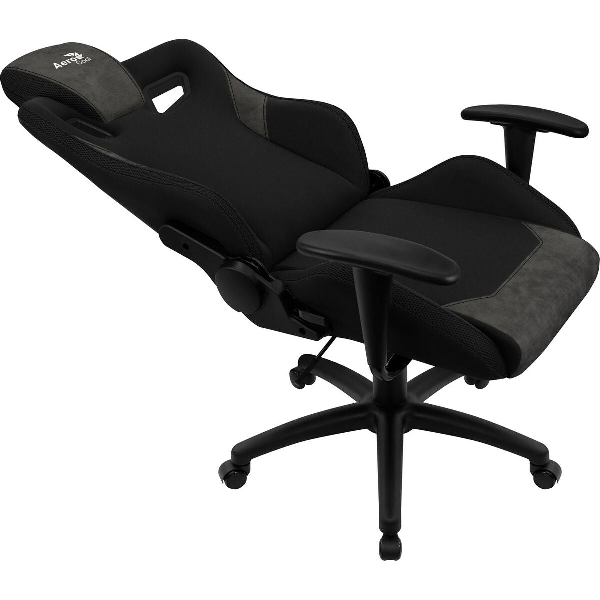 Gaming chair Aerocool COUNT AeroSuede 180º Black