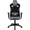 Gaming-Stuhl Aerocool COUNT AeroSuede 180º Schwarz Grau