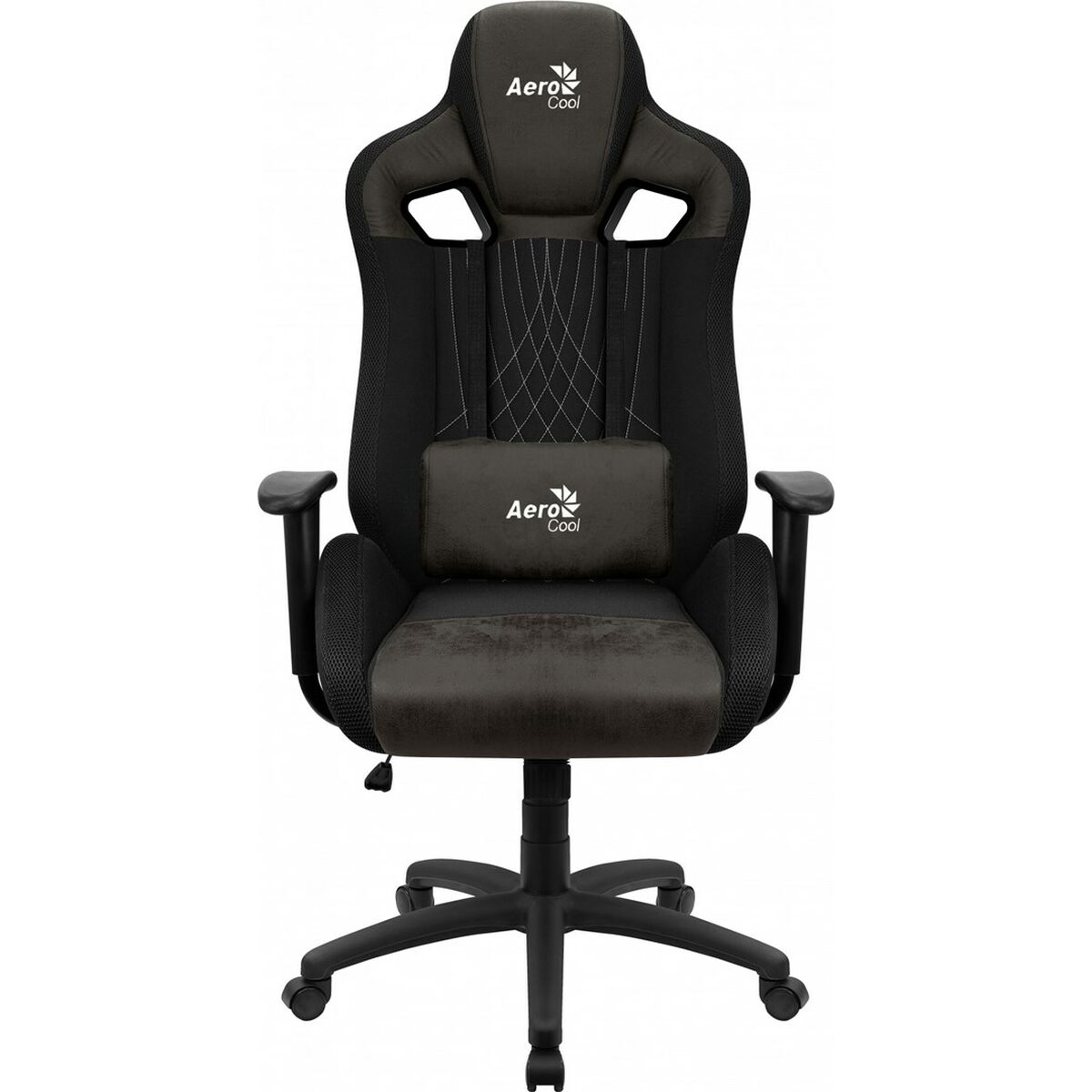 Gaming chair Aerocool EARL AeroSuede 180º Black