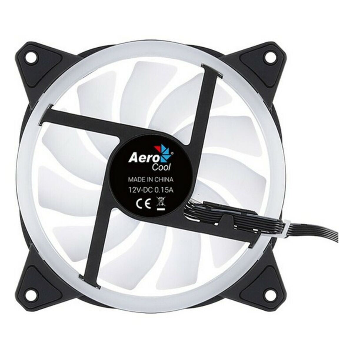 Box fan Aerocool DUO12 1000rpm (Ø 12 cm) RGB