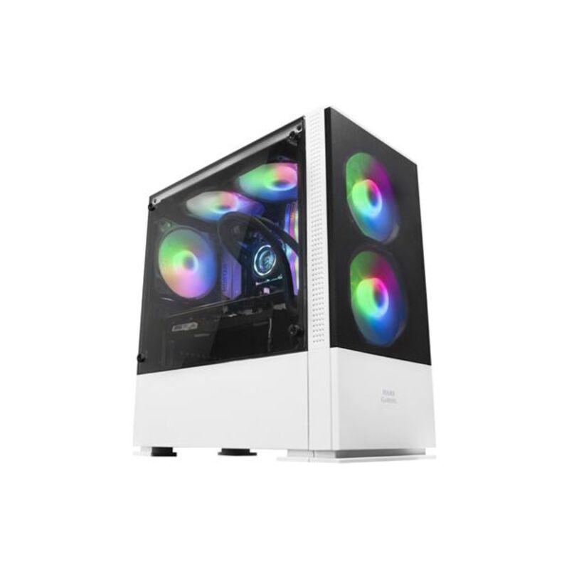 ATX/mATX semi-tower computer Mars Gaming LED RGB Micro ATX LED RGB