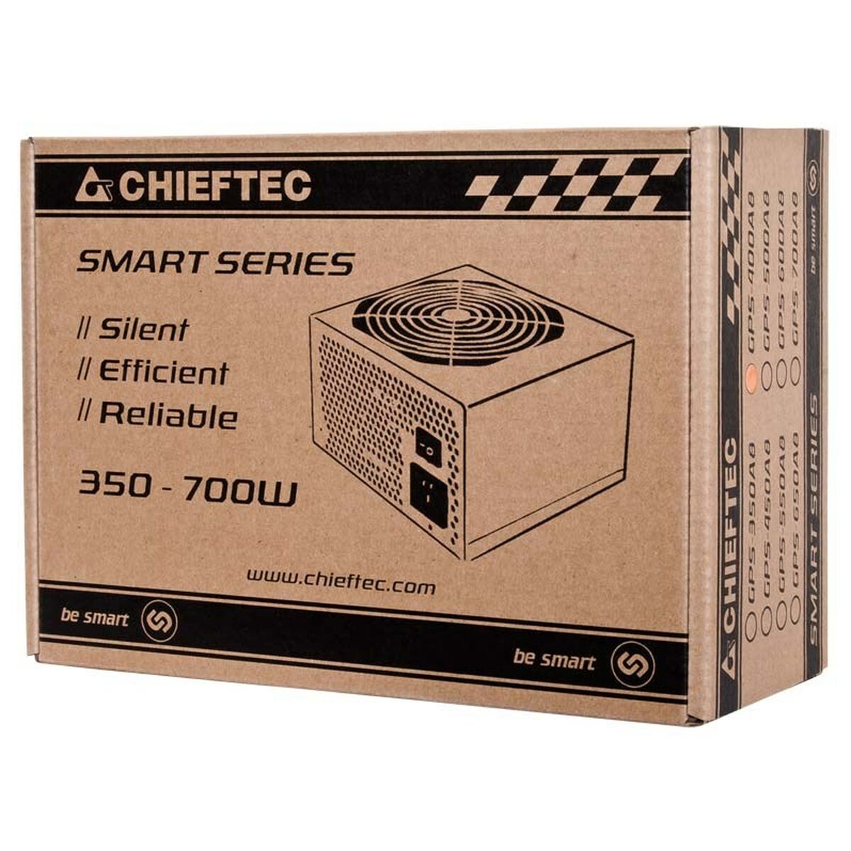 Power source Chieftec GPS-600A8 ATX 600 W 80 Plus Bronze