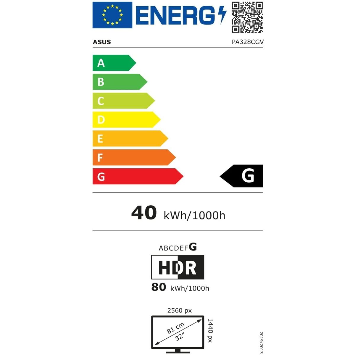 WQHD Grafik Monitor Asus ProArt PA328CGV 32" 165Hz