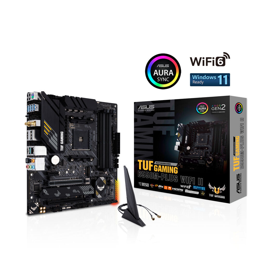 Socket AM4 Mainboard/Motherboard Asus TUF Gaming B550M-Plus WiFi II DDR4