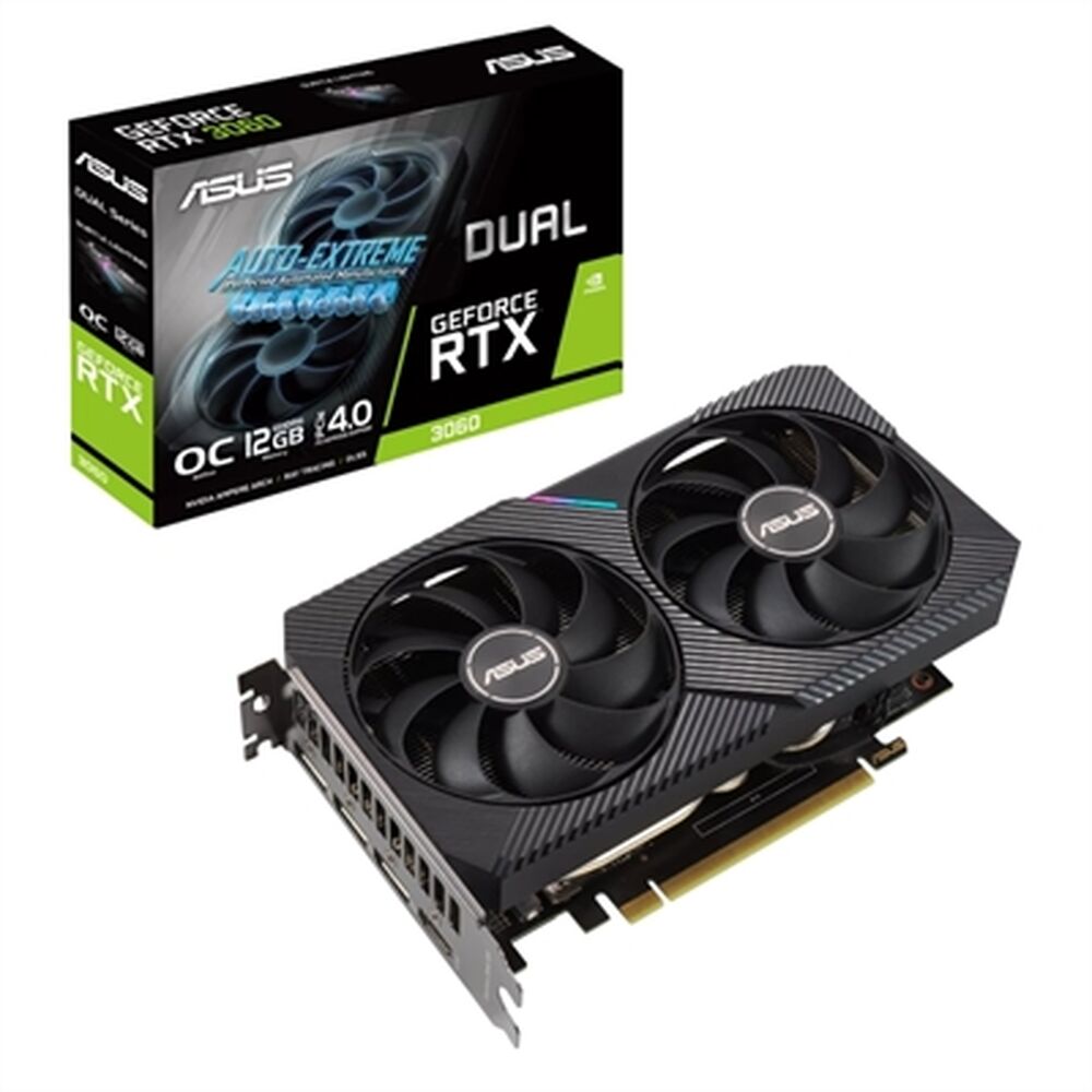 Graphics card Asus DUAL GeForce RTX 3060 12GB GDDR6X