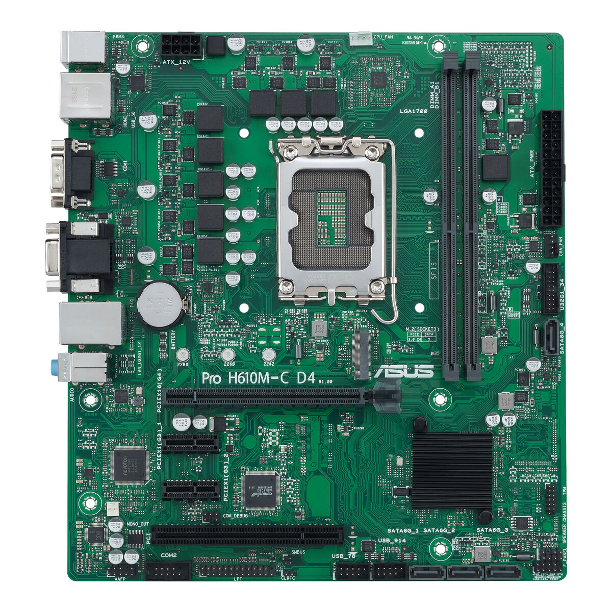 Motherboard Asus PRO H610M-C D4-CSM