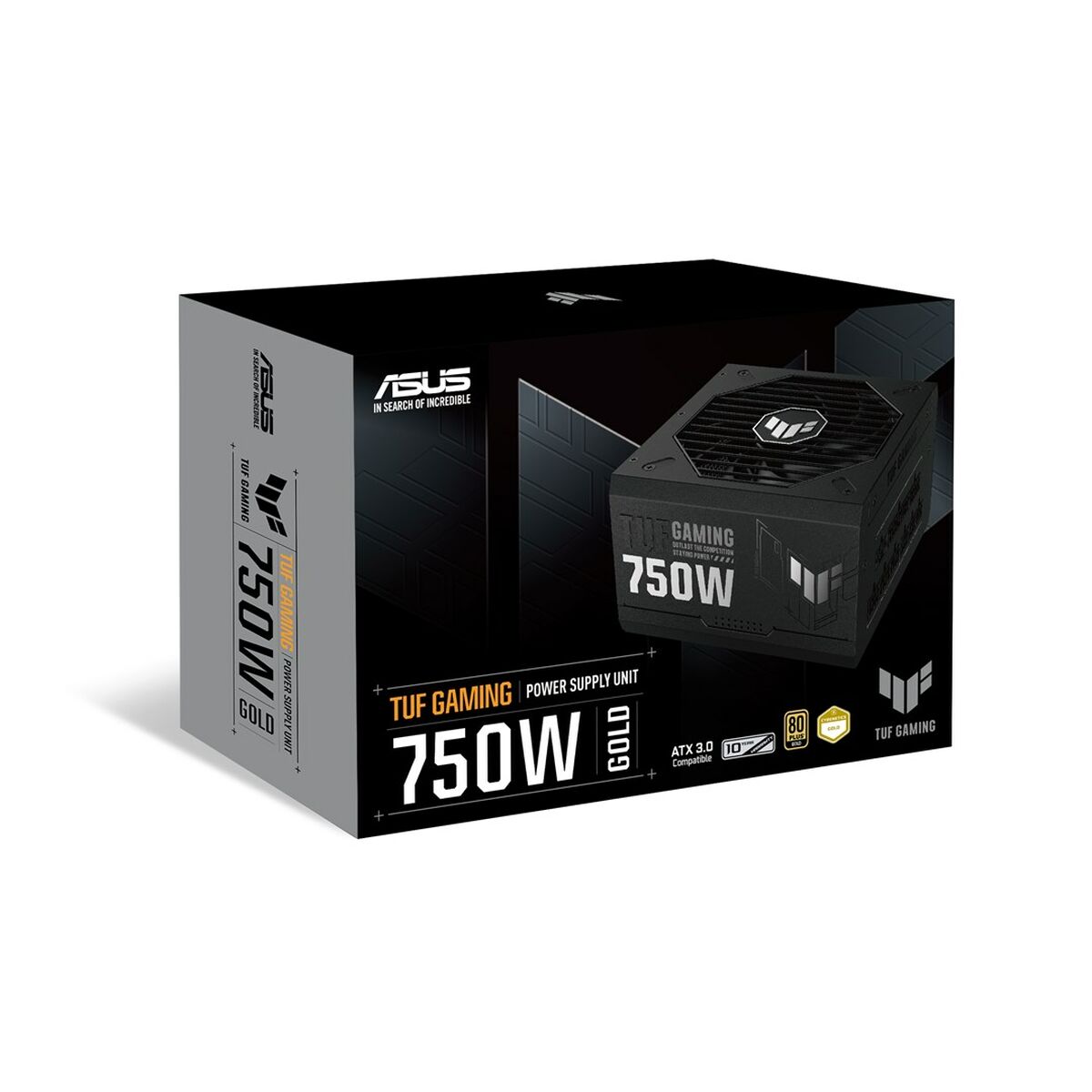 Power source Asus TUF Gaming Gold 750W 130W 80 Plus Gold RoHS Modular ATX