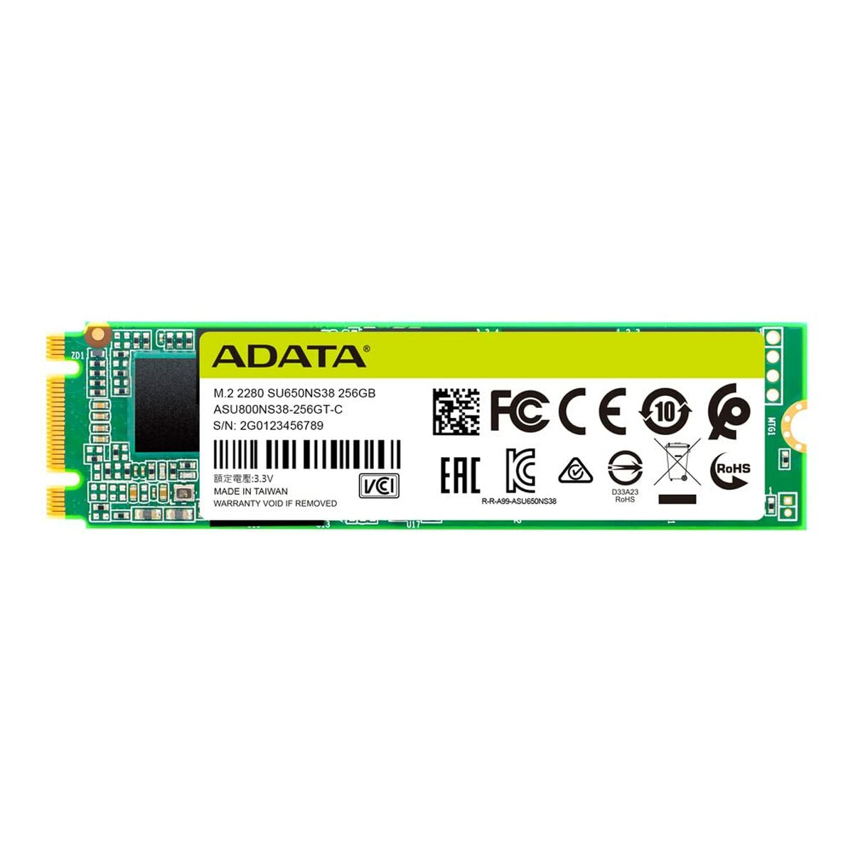 Festplatte Adata Ultimate SU650 256 GB SSD