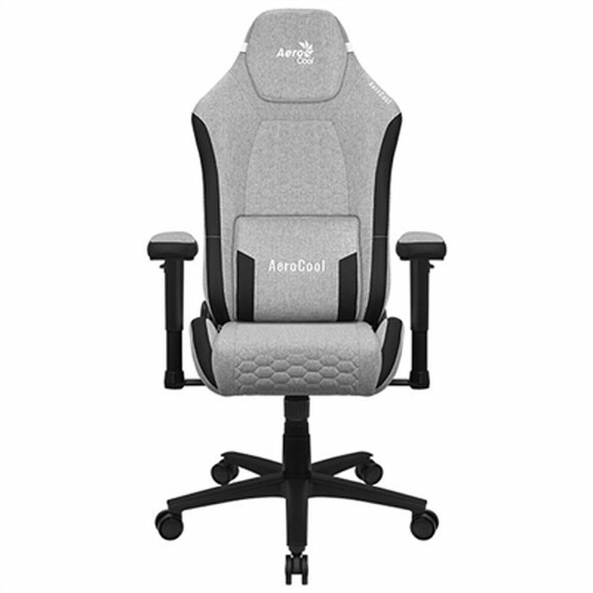 Gaming chair Aerocool AEROCROWN-ASH-GREY Gray Black