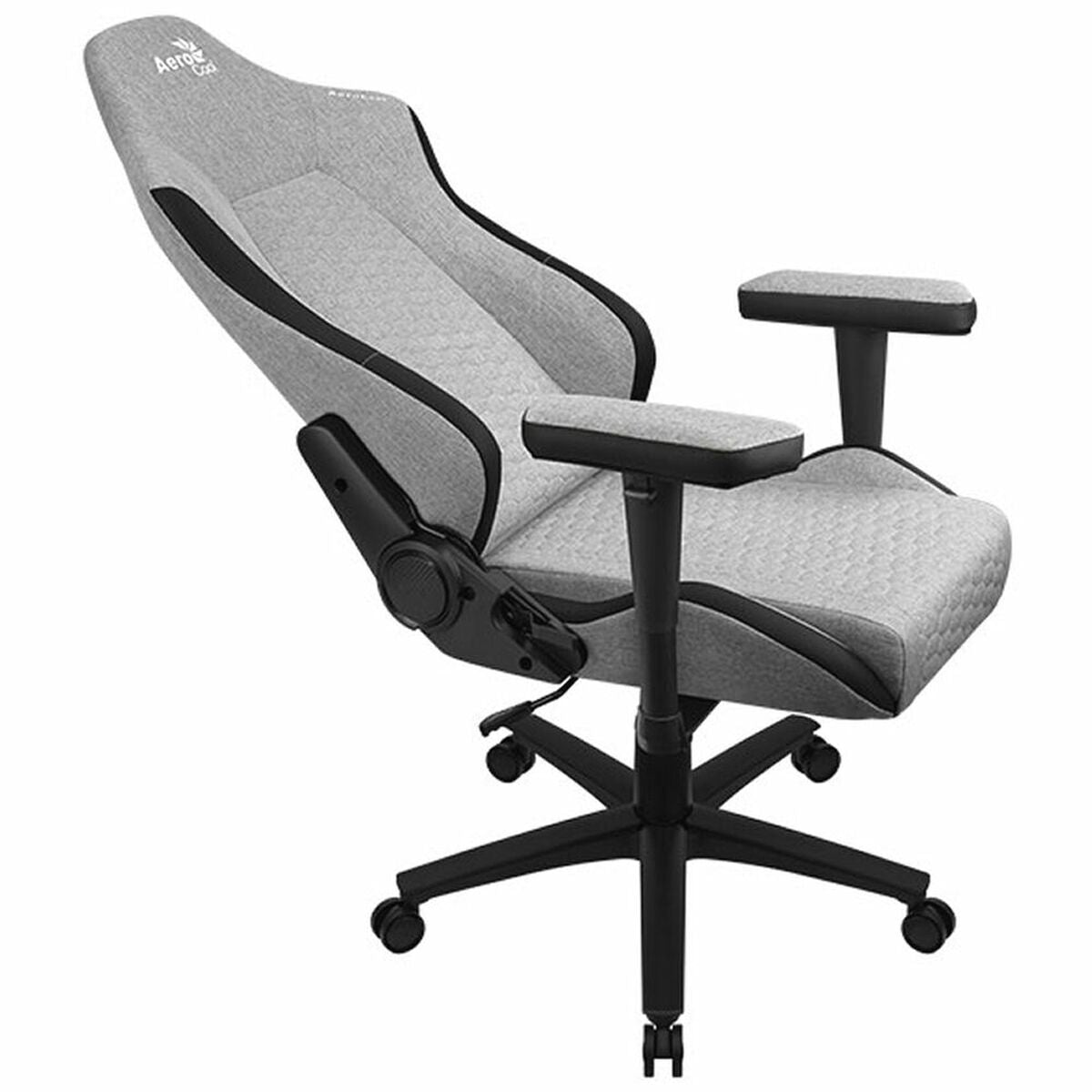 Gaming chair Aerocool AEROCROWN-ASH-GREY Gray Black