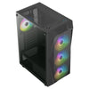 ATX Semi-Tower Gehäuse Aerocool Falcon-A-BK-V1 Schwarz