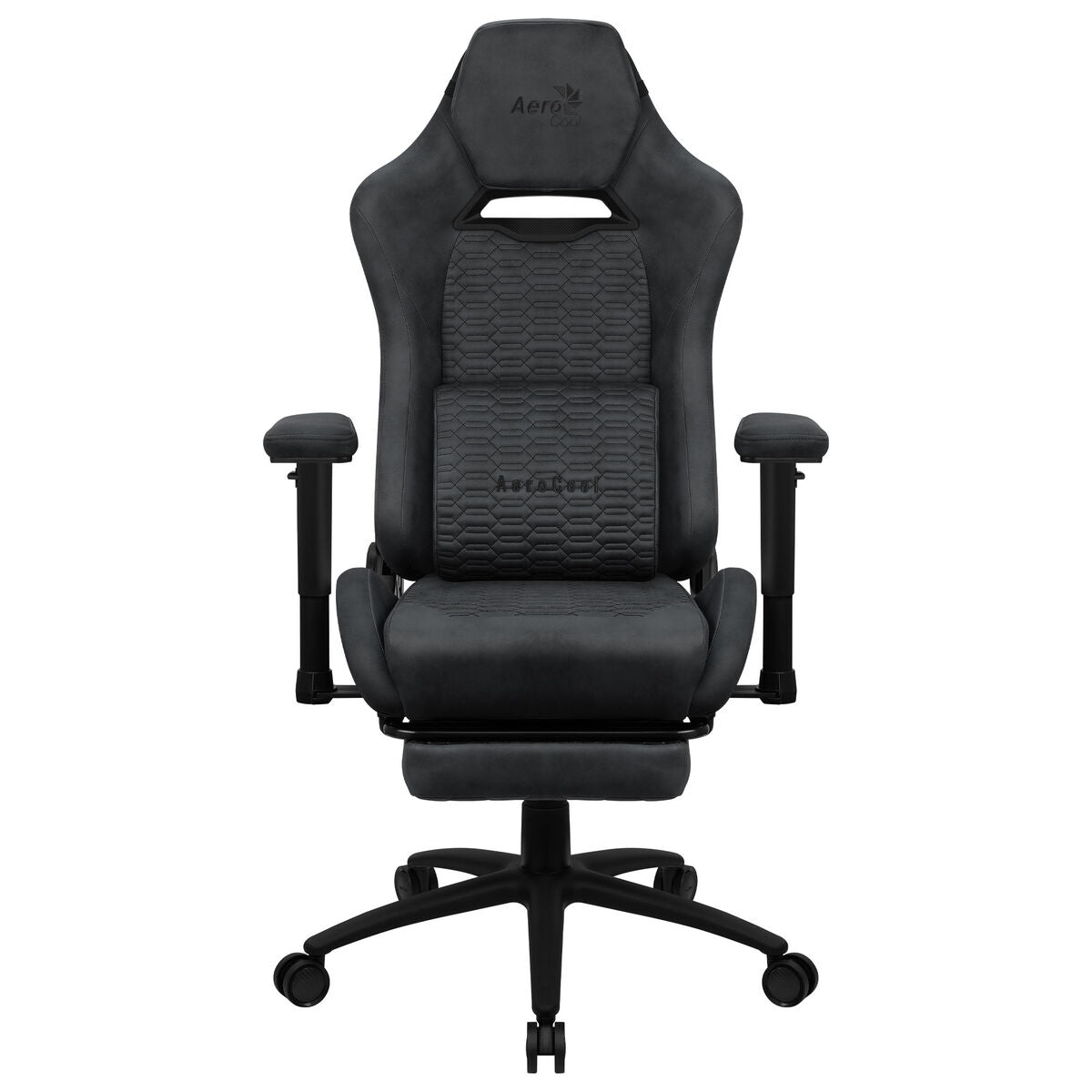 Gaming-Stuhl Aerocool ROYALSLATEGR Schwarz Grau