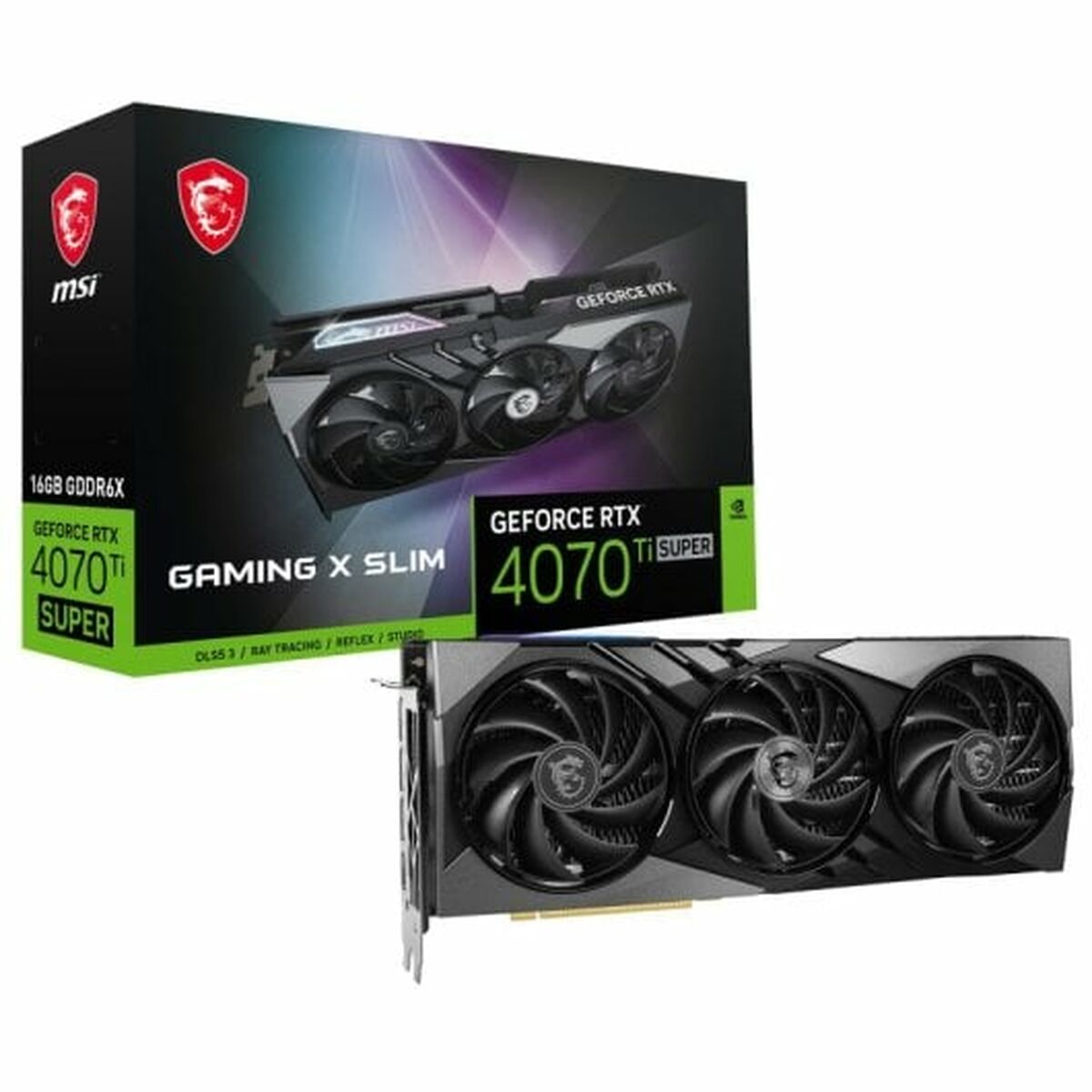 Grafikkarte MSI GeForce RTX 4070 Ti 16 GB GDDR6X