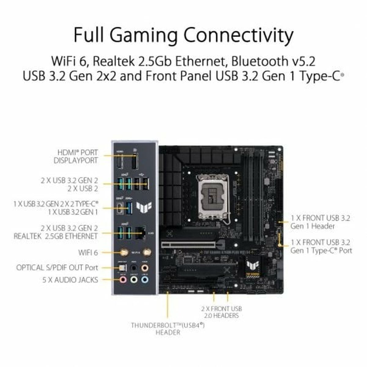 Motherboard Asus Intel Intel B760 LGA 1700