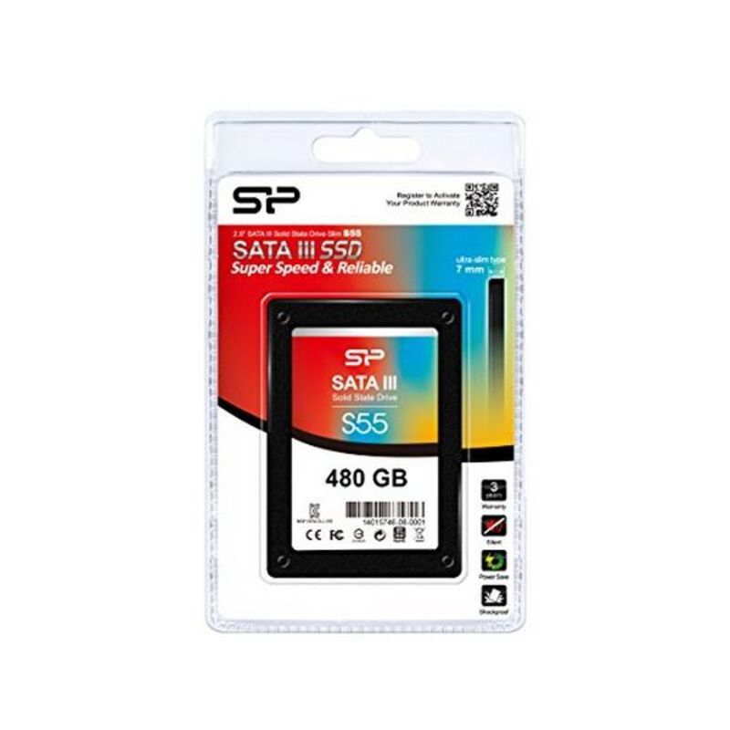 Festplatte Silicon Power IAIDSO0165 2.5" SSD 480 GB 7 mm Sata III