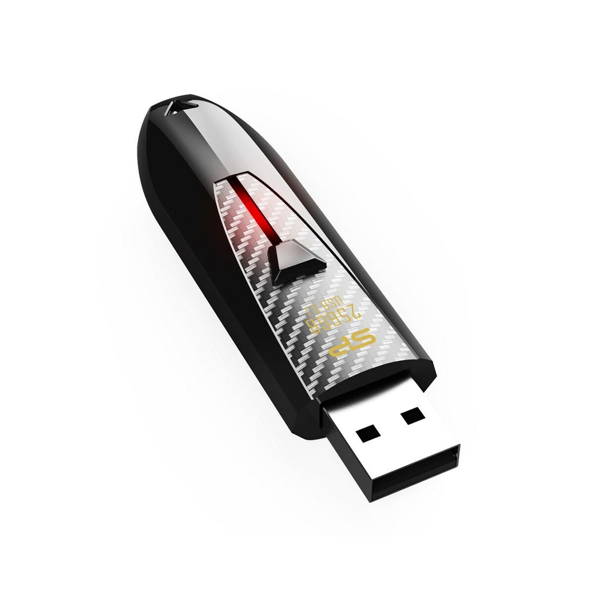 USB Pendrive Silicon Power Blaze B25 Black 128GB