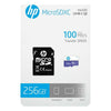 Micro SD memory card with adapter HP HFUD 256 GB