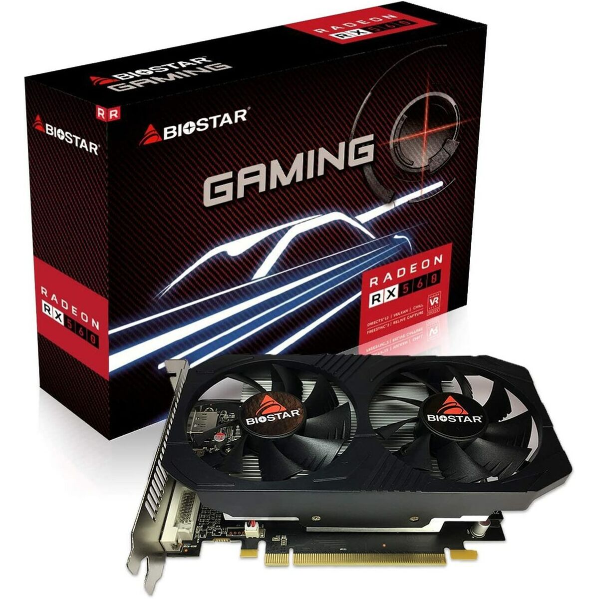 Graphics card Biostar VA5615RF41 4GB GDDR5 AMD Radeon RX 560