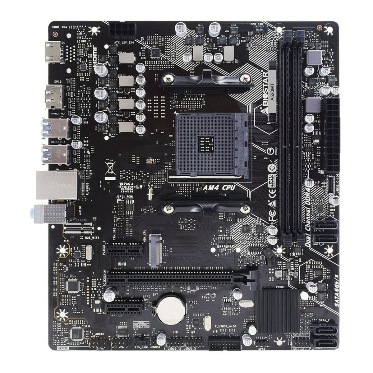 Motherboard Biostar A520MT AMD A520