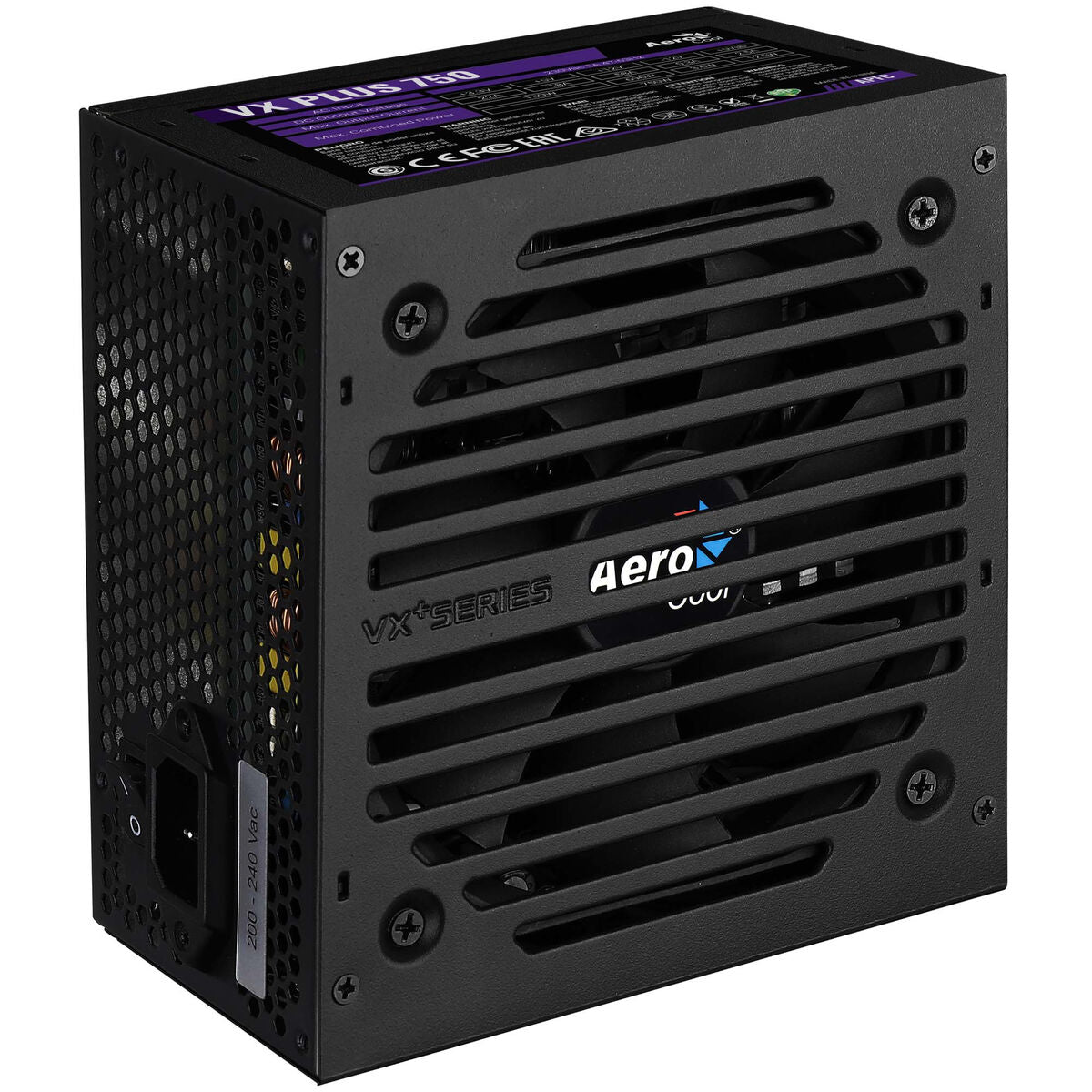 Power source Aerocool VX PLUS 750 750 W 80 PLUS