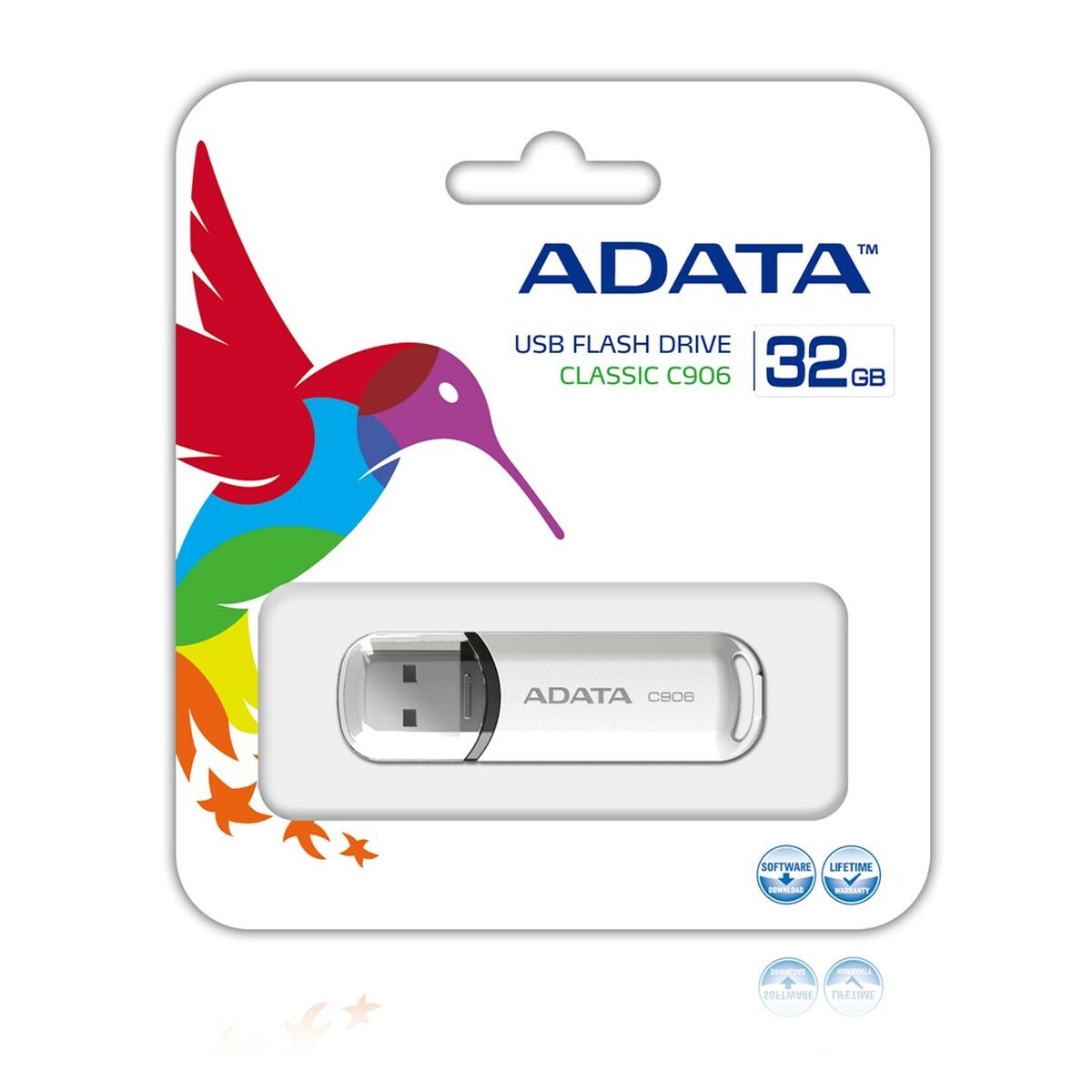 USB Pendrive Adata C906 Weiß 32 GB