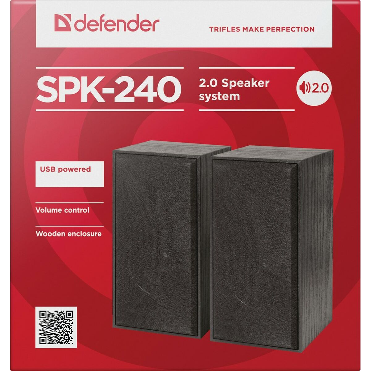 Laptop speakers Defender SPK-240 Black