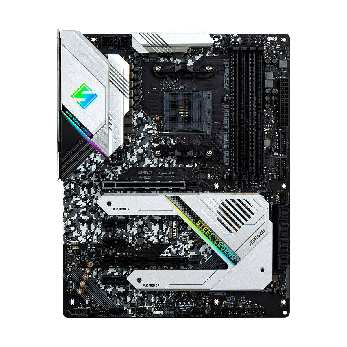 Motherboard ASRock X570 Steel Legend AMD X570 AMD AMD AM4