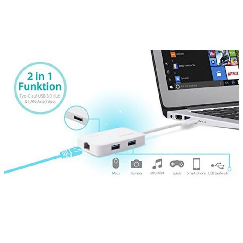 Edimax EU-4308 USB 3.0 USB to Ethernet Adapter