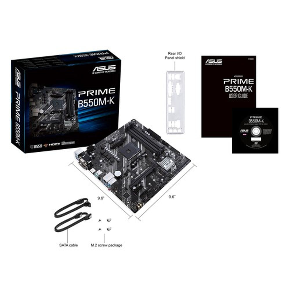 Motherboard Asus PRIME B550M K mATX AM4