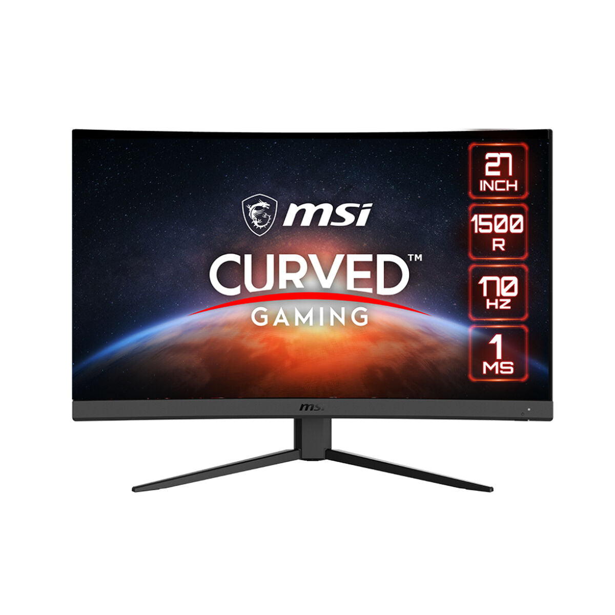 Curved WQHD Monitor MSI G27CQ4 E2 27" 1ms 165Hz LED Gekrümmt